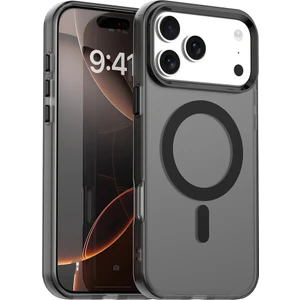 Iphone 17 Pro Max Uyumlu Kamera Koruma Çıkıntılı Magsafe Özellikli Renkli Mat Kılıf