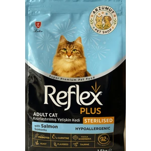 Plus Cat Sterilised Salmon 1,5 kg -Kısırlaştırılmıış Somonlu Premium Mama