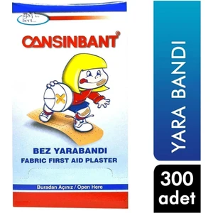 Bez Yara Bandı 30’lu Paket (10’lu x 30 = 300 Adet) – Nefes Alabilen, Esnek, Güçlü Yapışkan