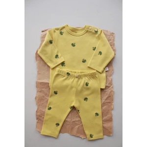 Brokoli Baskılı Bebek Alt Üst Takım
