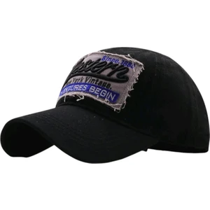 Western Vintage Siyah Kep Şapka