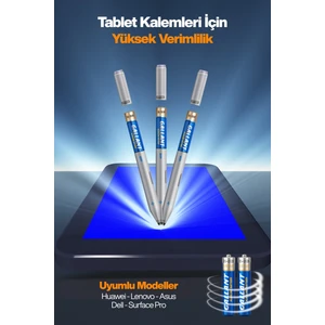 Alkalin Aaaa 2'li Pil 1.5V Tablet Çizim Kalem Pili 4 A