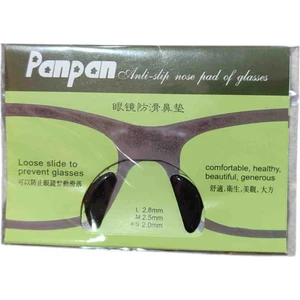 Siyah Kaymaz Silikon Burun Pedi Panpan