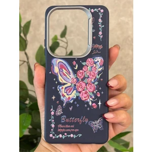 Infinix Hot 40 ve Hot 40 Pro Kılıf Desenli Kamera Koruma Çıkıntılı Soft Tasarım Elde Kaymayan Kapak