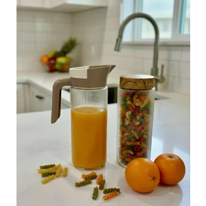 Berina Home Cam Sürahi ve Kavanoz Seti – Şık ve Modern Tasarım