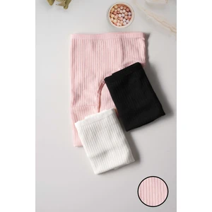 Kadın 3'lü Fitilli Pamuklu Külot