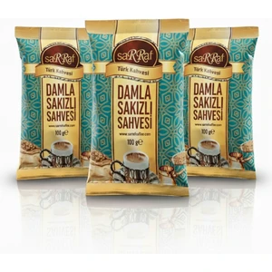 Damla Sakızlı Türk Kahvesi 100 gr 3'lü