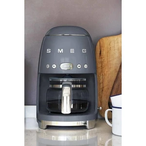 Smeg 50'S Style Retro Barut Gri Filtre Kahve Makinasi DCF02GREU