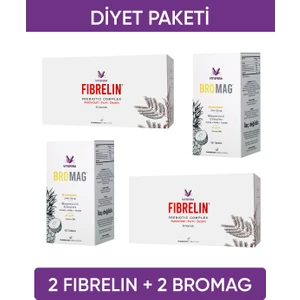 Diyet Paketi (2 Bromag + 2 Fibrelin)