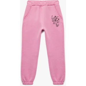 Baskılı Beli Lastikli Cep Detaylı Jogger Eşofman Altı