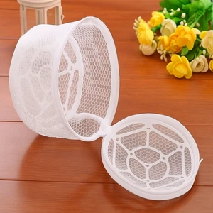 Sütyen Yıkama Filesi Tam Korumalı Fermuarlı Hassas Çamaşır Yıkama Aparatı