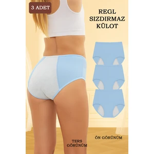 3'lü Comfortflow Ultimate Regl Külodu Süper Emici, Günlük Gece Boyunca Heryaşa Uygun Sızdırmaz Külot