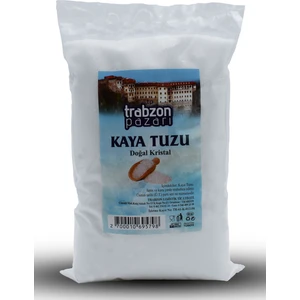 Trabzon Pazarı Rafineli, Iyotsuz Öğütülmüş Kaya Tuzu 1 Kg