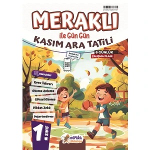 Meraklı Zihinler 1.sınıf Meraklı Ile Gün Gün Kasım Ara Tatili Kitabı
