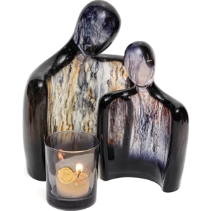 Arun Heykel- Transparan Siyah Batik (19 Cm)