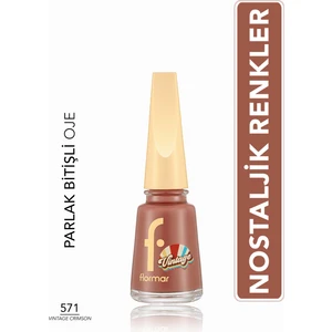 Vintage Romance Yüksek Pigmentli & Parlak Bitişli Oje (571 Vintage Crimson) 8682536097710