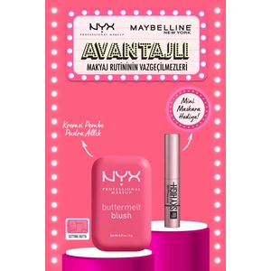 Buttermelt Blush 08 Allık & Sky High Mini Maskarahediyeli