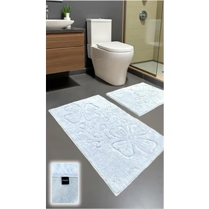 Zamantı Pamuklu Banyo Paspası Takımı – 2’li Dokuma Tabanlı, Yumuşak Dokulu Tasarım