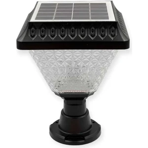 Güneş Enerjili Solar Bahçe Armatür 30W Beyaz CT-7315