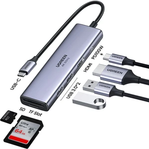 6-In-1 Usb-C 2xusb-A 3.2, 2xusb-C 3.2, Pd, 4k/2k Hdmı, 35999