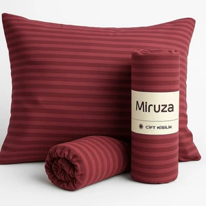 Miruza %100 Saten Pamuk Lastikli Çarşaf Seti