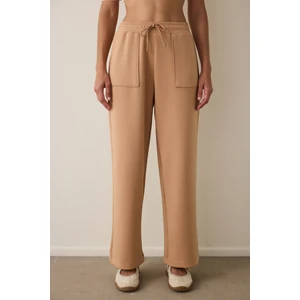 Silky Feel Front Pocket Pantolon