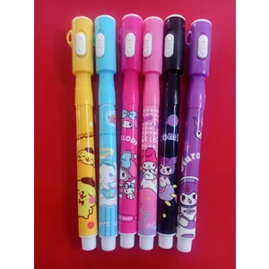 OLG-1919 Görünmez Kalem Sanrio Karakterli (Kuromi, Pompompurin, My Meledy, Cinnamoroll) 1 Adet