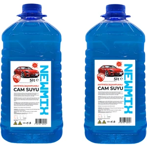 2 Adet 5lt Antifirizli Cam Suyu -22°c