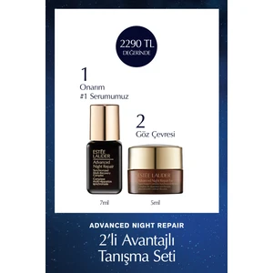Estee Lauder Seyahat Boy Cilt Bakım Seti - Advanced Night Repair Onarıcı Serum 7ml Jel Göz Kremi 5ml
