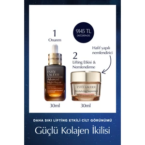 Estee Lauder Cilt Bakım Seti - Advanced Night Repair Serum 30ml Revitalizing Supreme Soft Nemlendirici 30ml