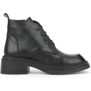 Ziya, Kadın Hakiki Deri Bot 1531022Z7646 Siyah