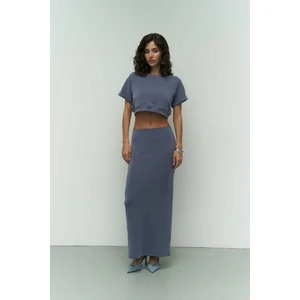 Paloma Indigo Crop Etek Takım