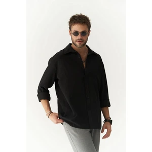 Juan Erkek Siyah Gömlek