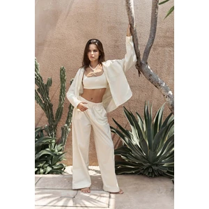 Mirabella Sarı Gömlek Pantolon Takım