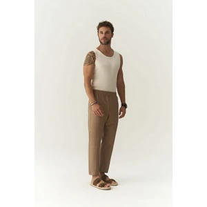 Robin Rachel Örme Kumaş Vizon Pantolon