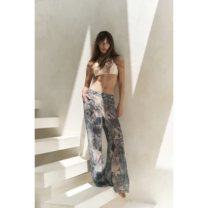 Budiono Transparan Patlı Antrasit Pantolon