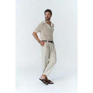 Elliot Bej Erkek Pantolon