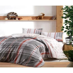 Kristal  Taç kristal Light Çift Kişilik Nevresim Takımı Jolly Kahve