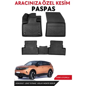 Opel Grandland Mhev 2025 Model Araca Özel Havuzlu Paspas Takım