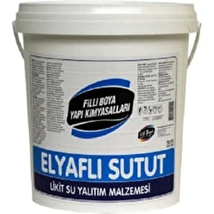 Filli Boya Elyaflı Sutut Su Yalıtımı İçin 10 kg Beyaz Renkli Malzeme Dış Mekan ve İç Mekan Uyumlu