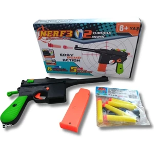 Nerf3 Yumuşak Mermi Silahı