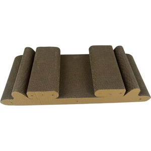 Kedi Tırmalama Desenli Koltuk Yedek Karton Takımı (3 parça)