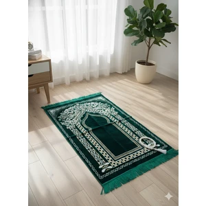 Lüks Kadife Namazlık Seccade Seti | Yumuşacık Dokulu, Püsküllü ve Kaliteli | Özel Günler Için Ideal Hediye | Çeyizlik Namaz Elbisesi ve Namaz Başörtüsü ile Uyumlu Tasarım | Konforlu Ibadet Deneyimi