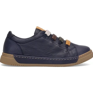 D25KA-240 Kadın Hakiki Deri Casual Ayakkabı Lacivert