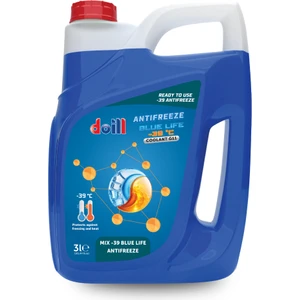 -39 Derece Hazır Karışım 3 Litre Mavi Antifriz - G11 (Üretim Yılı: 2025)