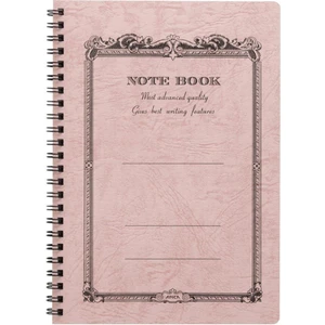 CD Twin Ring A5 Defter Peach Çizgili