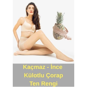 TECHNO 8Q Akrilik Toparlayıcı Ultra Dayanıklı Kaçmaz Ince Külotlu Çorap 5d