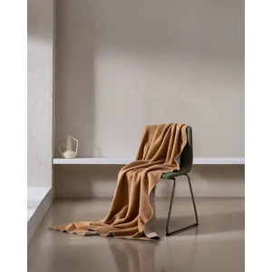 Madame Coco Caureo Jakarlı Pamuklu Tv Battaniye - Bej/ekru - 130X170 cm