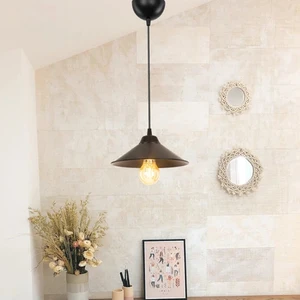 Duruaydınlatma Siyah Japon Avize Sarkıt Yatak Odası Salon Mutfak Hol Lamba