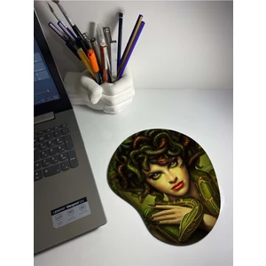 Medusa Baskılı Bilek Destekli Mousepad - 2155